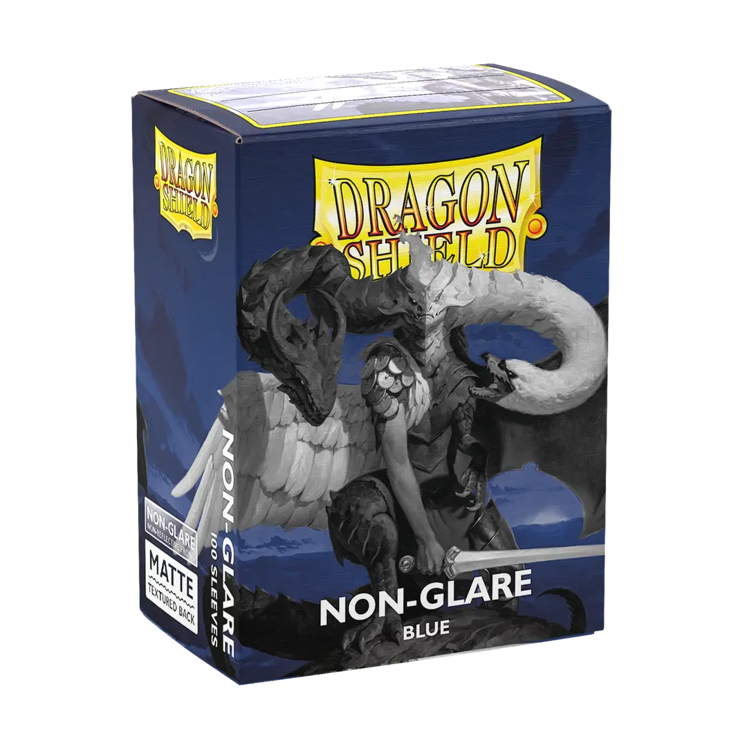 Dragon Shield Sleeves - Matte Standard (Blue Non-Glare)