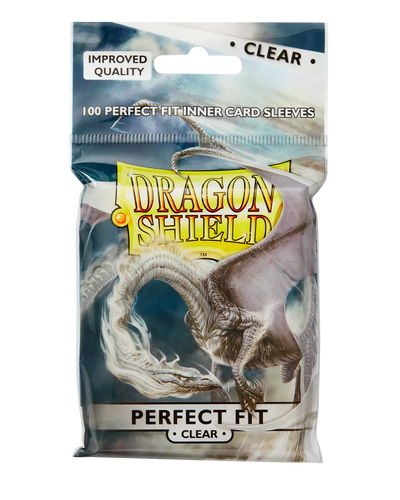 Dragon Shield Sleeves - Perfect Fit (Clear)