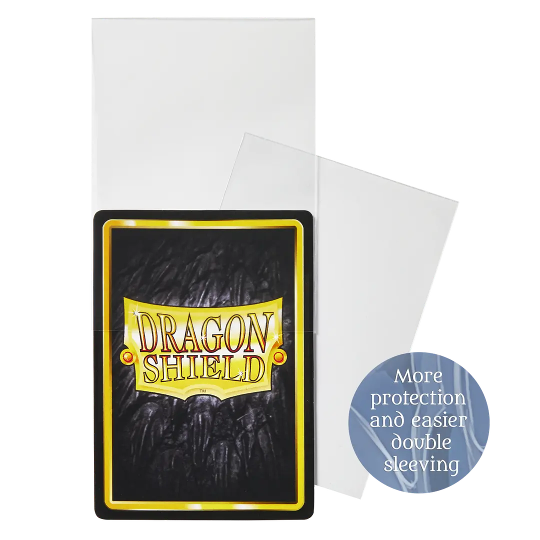 Dragon Shield Sleeves - Perfect Fit - Thick Inner Sleeves (Clear)