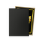 Dragon Shield Sleeves - Matte Standard (Black & Gold)