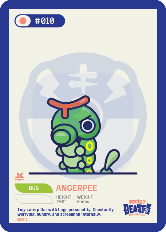 Pocket Beasts - Beast Stickers