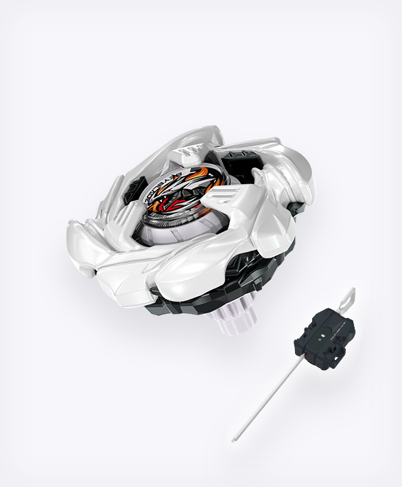 Takara Tomy Beyblade X BX-00 White Metal Cobalt Dragoon J.League Ver. — contents