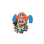 Buggy Pin (Pixelized Panda)