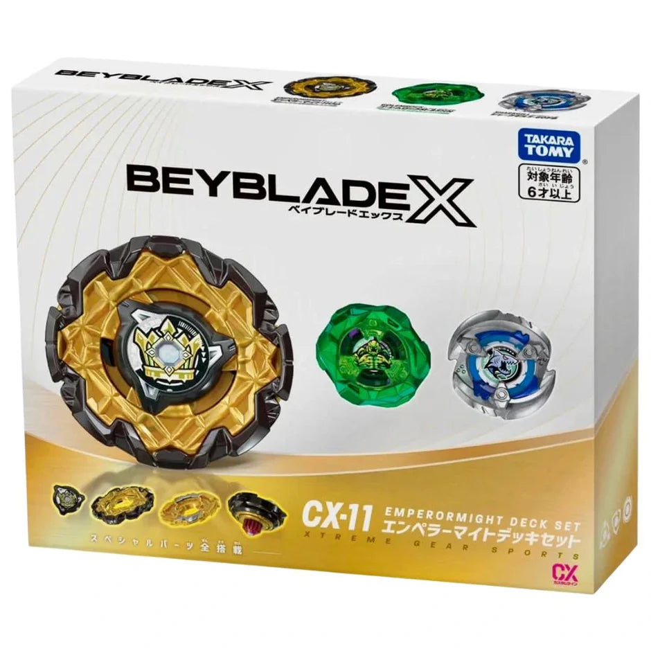 Beyblade X CX-11 Emperormight Deck Set