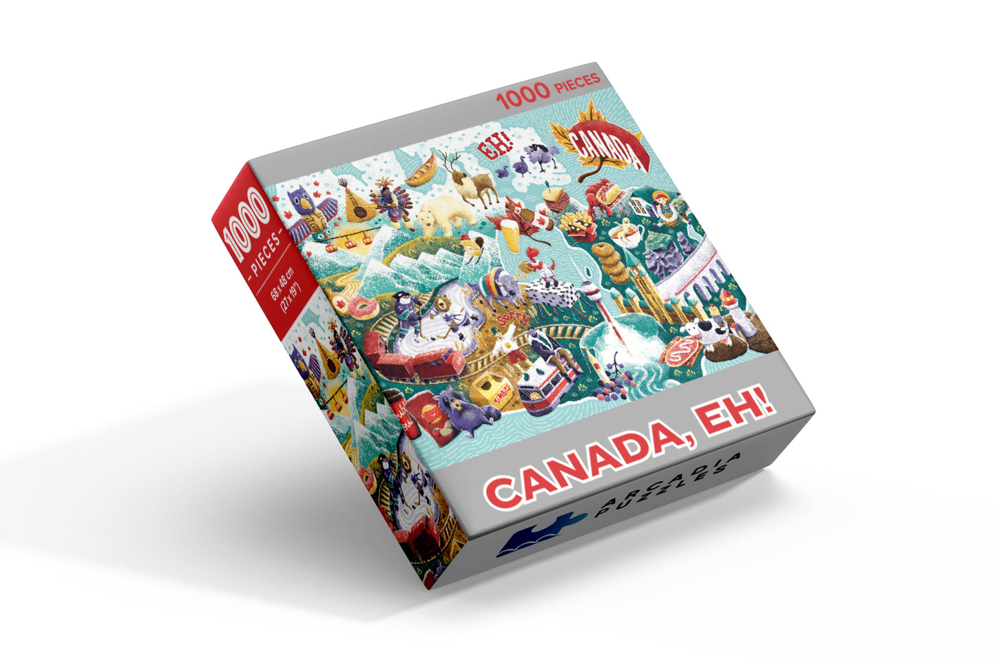 1000 pieces Canada Eh! Jigsaw Puzzle