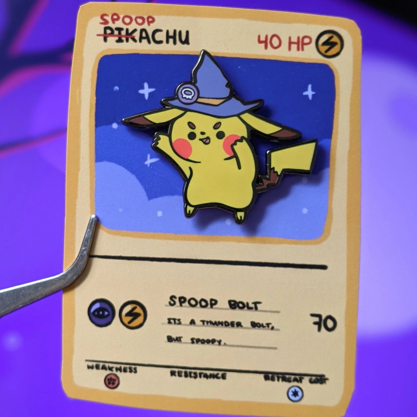 Spoopychu Pin (Pixelized Panda)