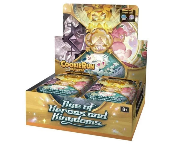 CookieRun Braverse TCG: Age of Heroes and Kingdoms Booster Box