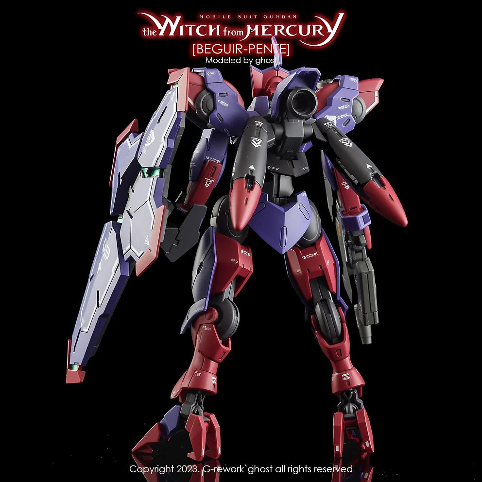 G-Rework Decal - HG Witch From Mercury Beguir-Pente Use