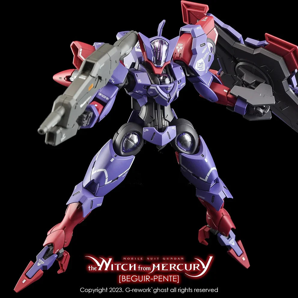 G-Rework Decal - HG Witch From Mercury Beguir-Pente Use