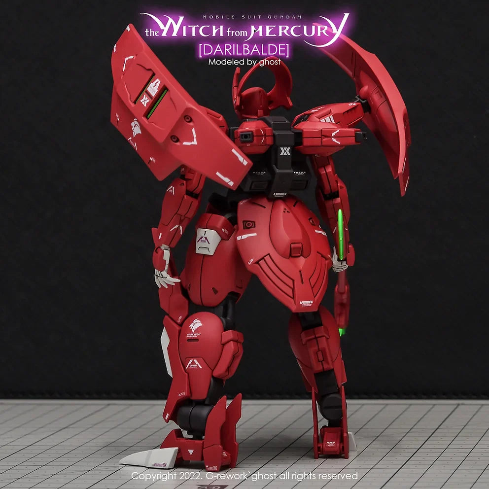 G-Rework Decal - HG Witch From Mercury Darilbalde Use