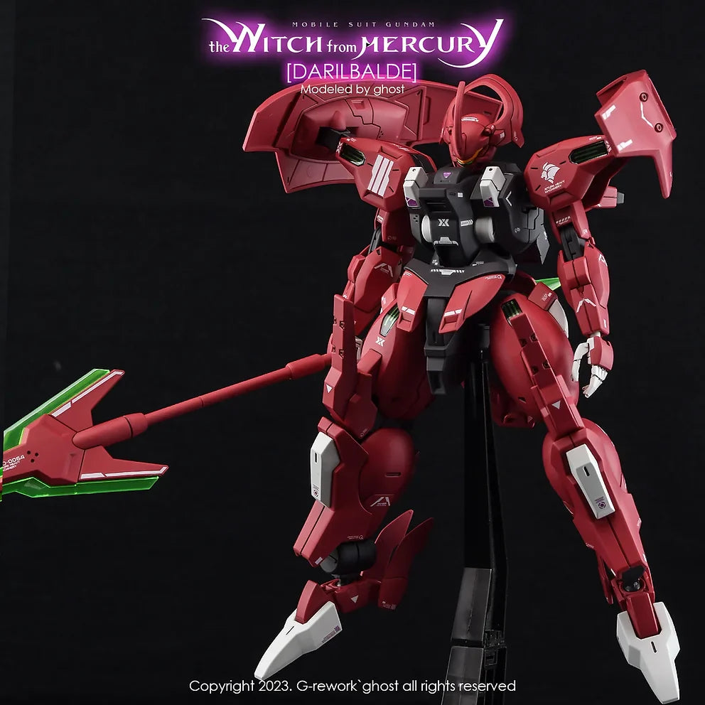 G-Rework Decal - HG Witch From Mercury Darilbalde Use