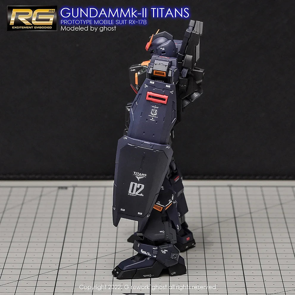 G-Rework Decal - RG RX-178 Gundam Mk-II Titans Use