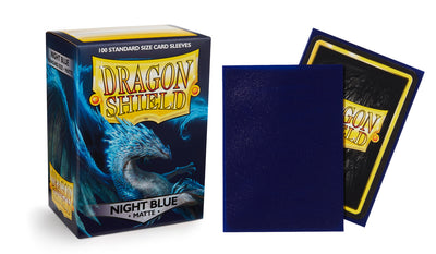 Dragon Shield Sleeves - Matte (Night Blue)