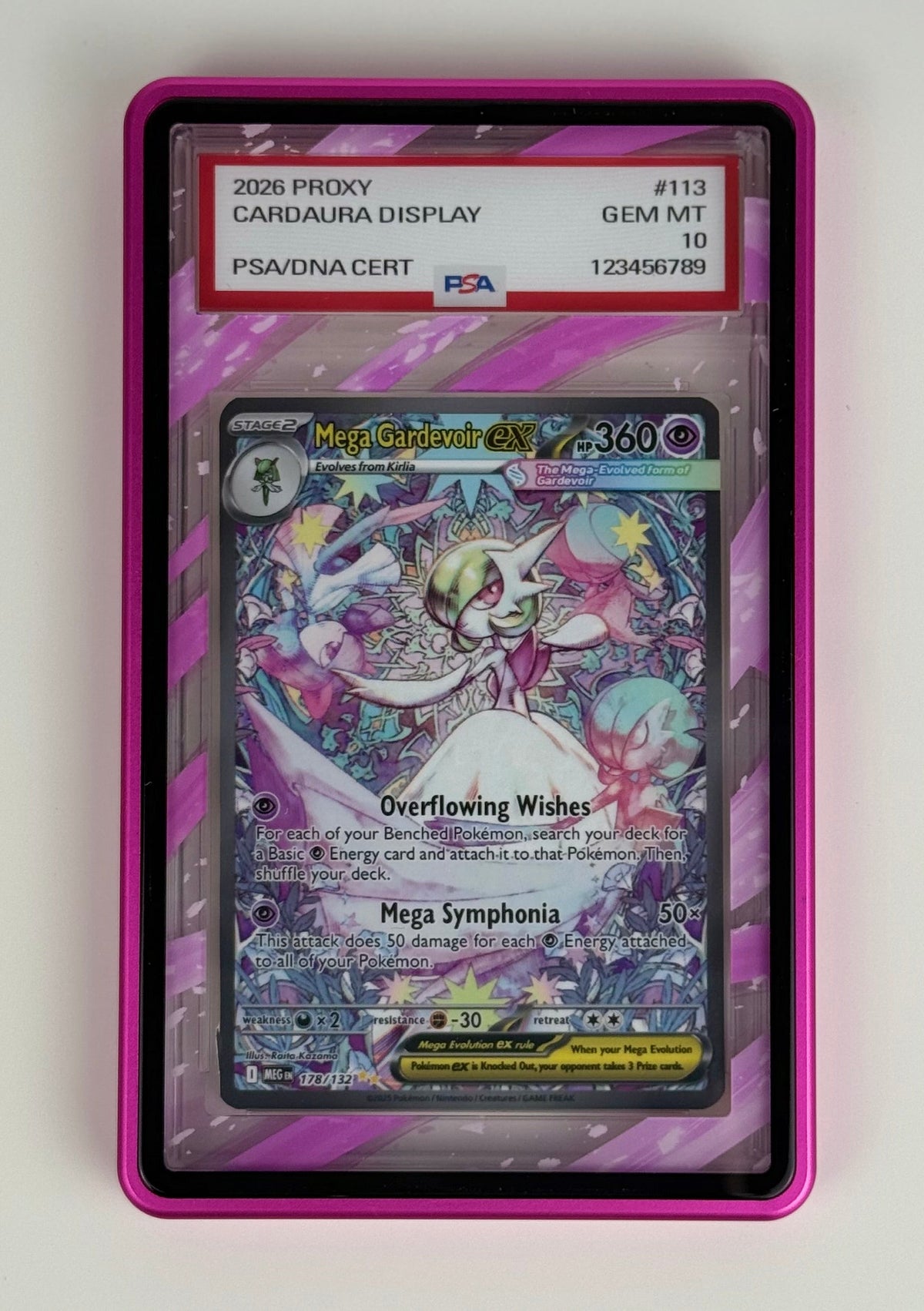 Pink Aura Elemental (PSA Graded) Display