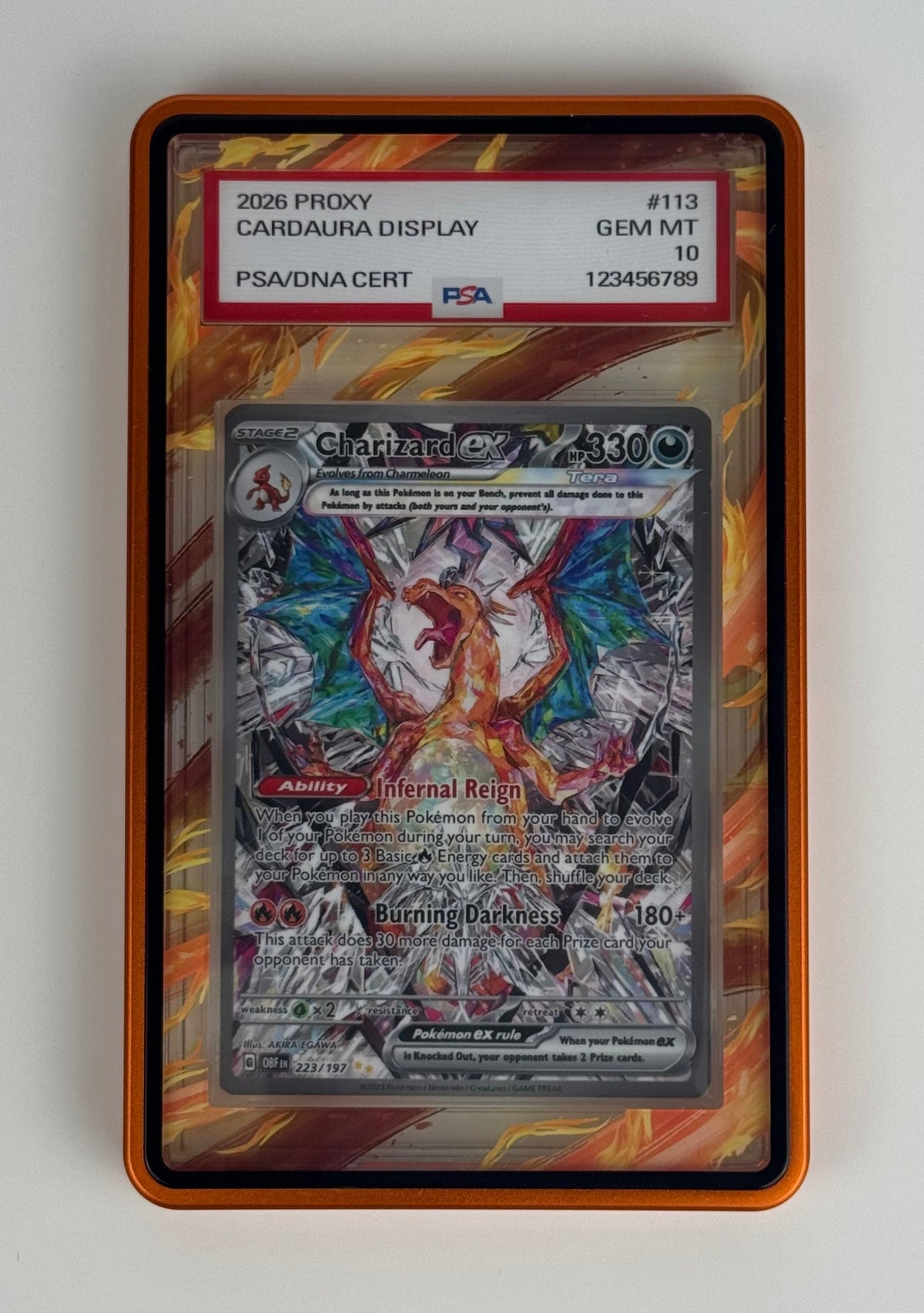 The Phoenix Elemental (PSA Graded) Display