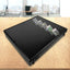 EVORETRO Lockable Display Case – Secure Showcase 24x36x4 Inch Black with removal Separator