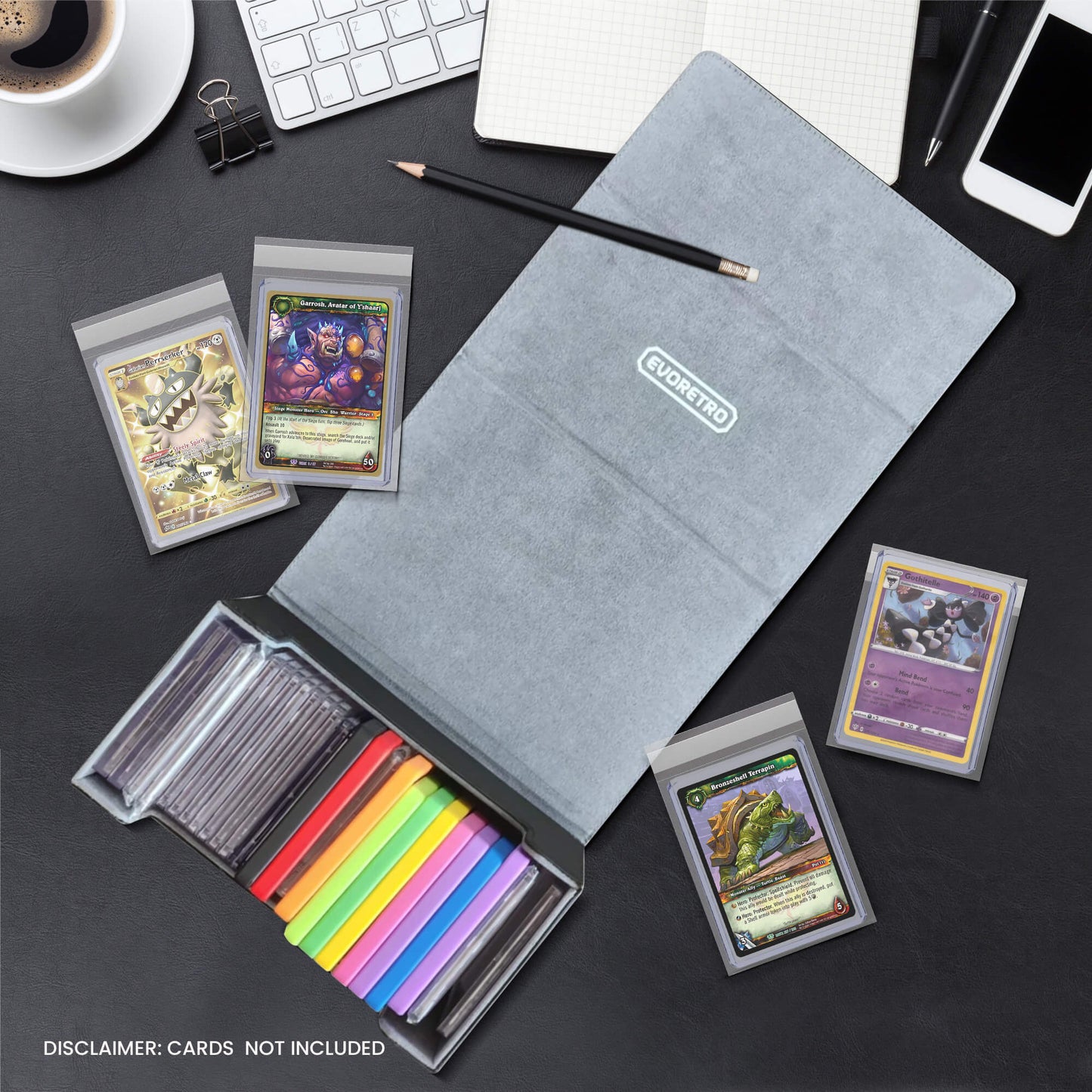 EVORETRO Magnetic Graded Card Deck Storage for 30 Graded Card (Online Only)