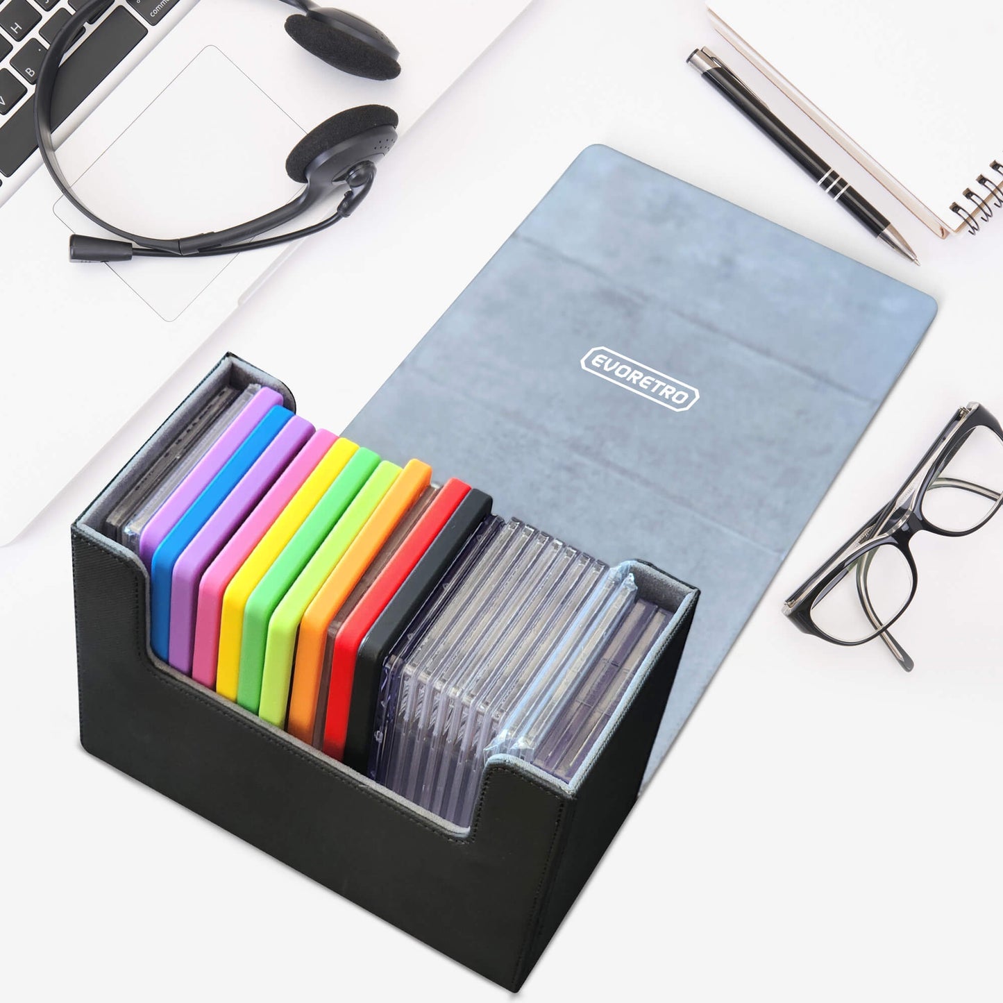 EVORETRO Magnetic Graded Card Deck Storage for 30 Graded Card (Online Only)