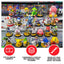 EVORETRO 4-Step Acrylic Display Stand for Action Figures | Riser RS6 Inch (Pack of 2)