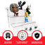 EVORETRO 4-Step Acrylic Display Stand for Action Figures | Riser RS6 Inch (Pack of 2)