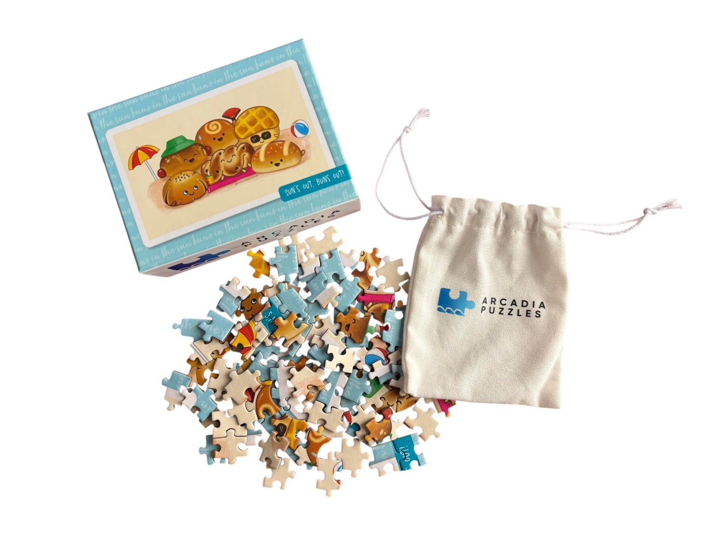 99 pieces Buns under the Sun Jigsaw Puzzle