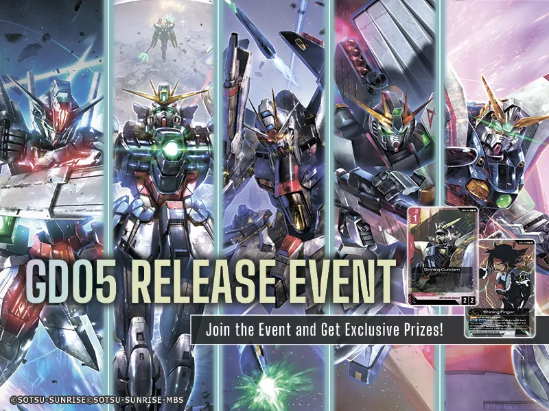 Gundam Card Game GD05 Release Event (Jul 25th @1:00PM)