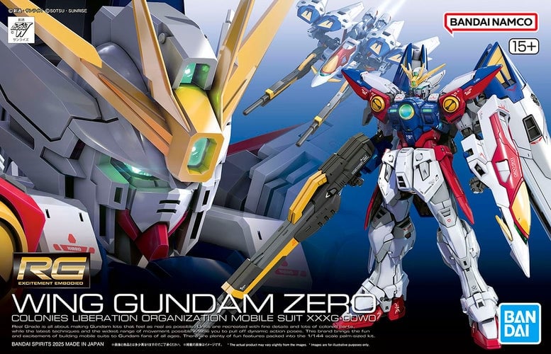 Bandai RG #43 1/144 XXXG-00W0 Wing Gundam Zero
