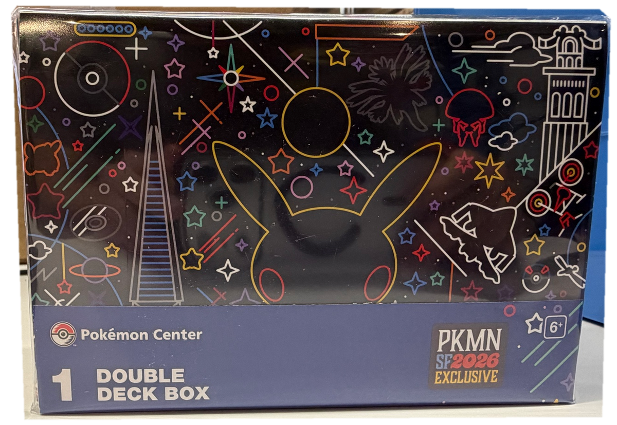 Pokemon 2026 Worlds Double Deck Box - San Francisco
