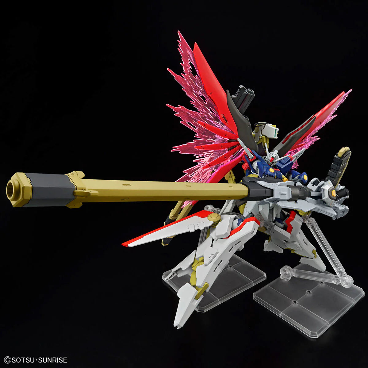 Bandai HGCE DESTINY GUNDAM Spec II & ZEUS SILHOUETTE