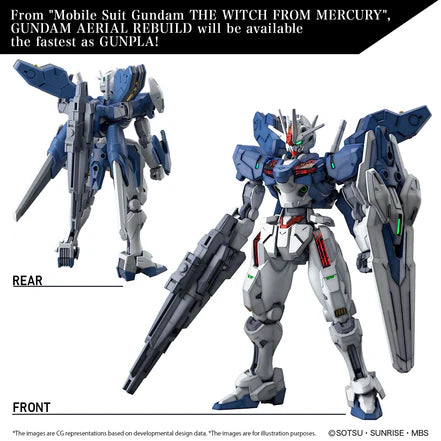 Bandai HG #19 1/144 Gundam Aerial Rebuild Gundam: The Witch from Mercury