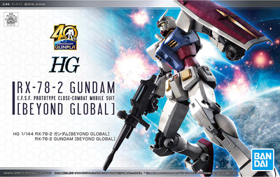 Bandai Spirits HG 1/144 RX-78-2 Gundam (Beyond Global) 'Gundam'