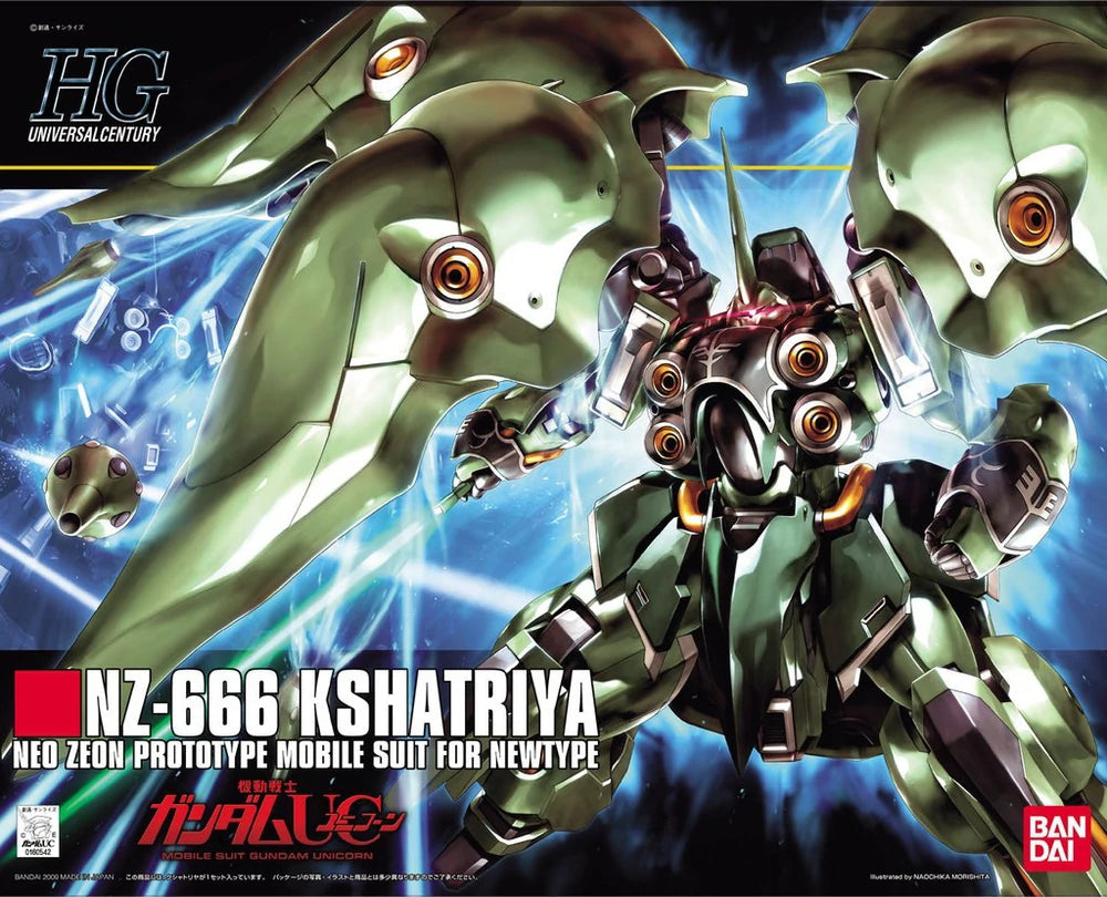 Bandai HGUC #99 1/144 NZ-666 Kshatriya Gundam UC