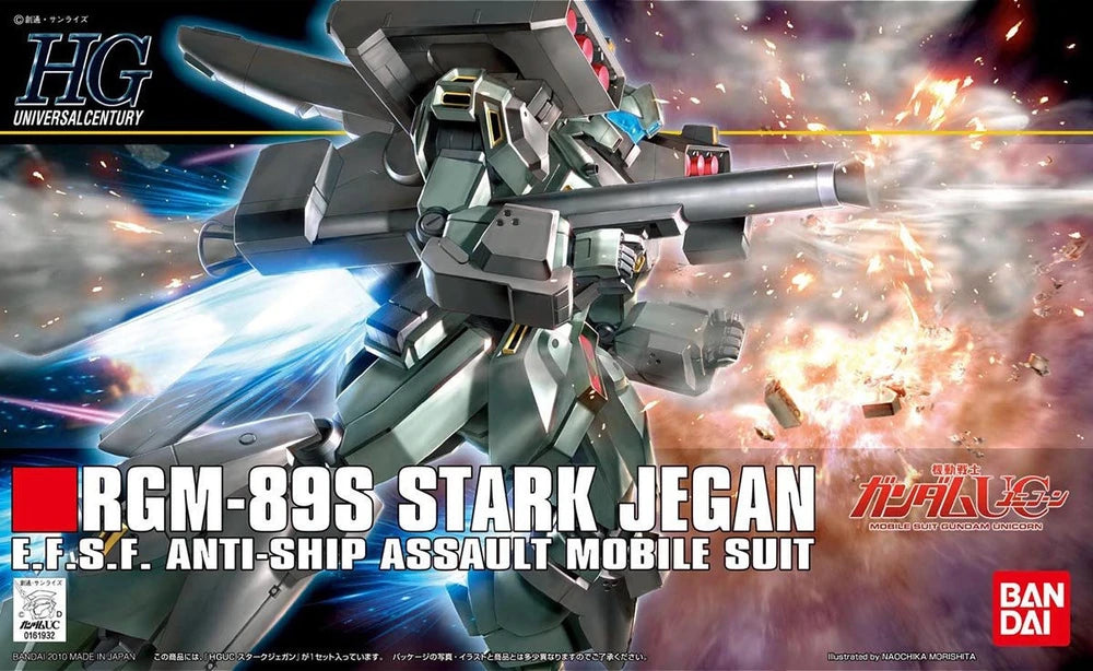 Bandai HGUC #104 1/144 RGM-89S Stark Jegan Gundam UC