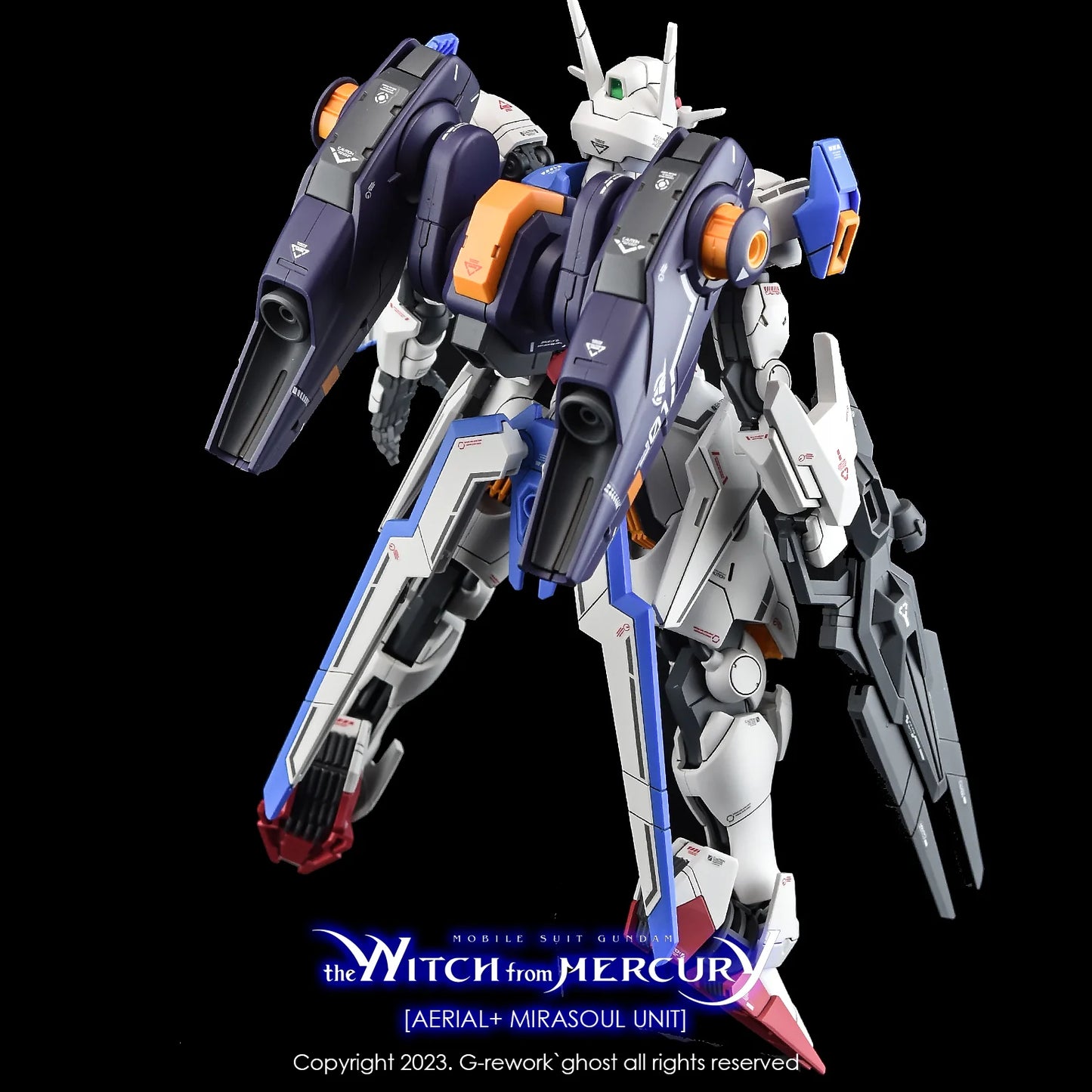 G-Rework Decal - HG With From Mercury Gundam Aerial + Mirasoul Unit Use