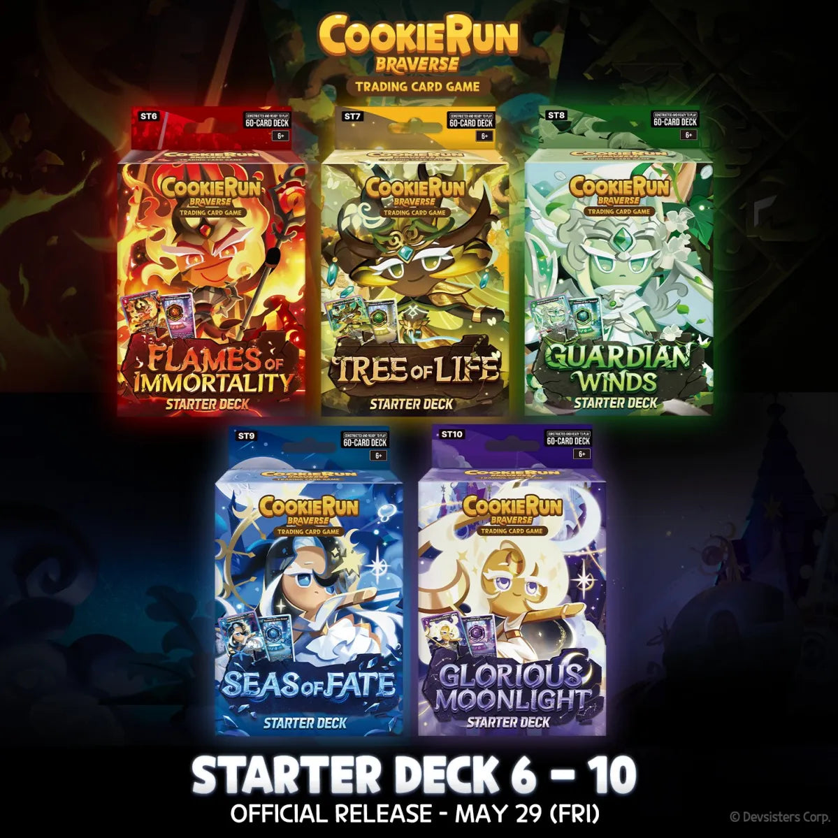 Cookie Run: Braverse ST6-ST10 Starter Deck Tournament