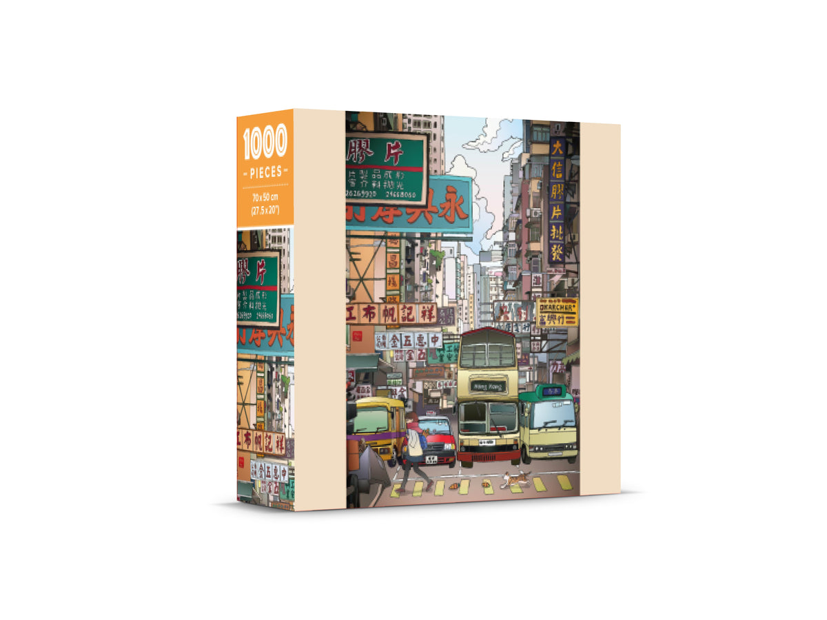 1000 pieces Hello Hong Kong Jigsaw Puzzle