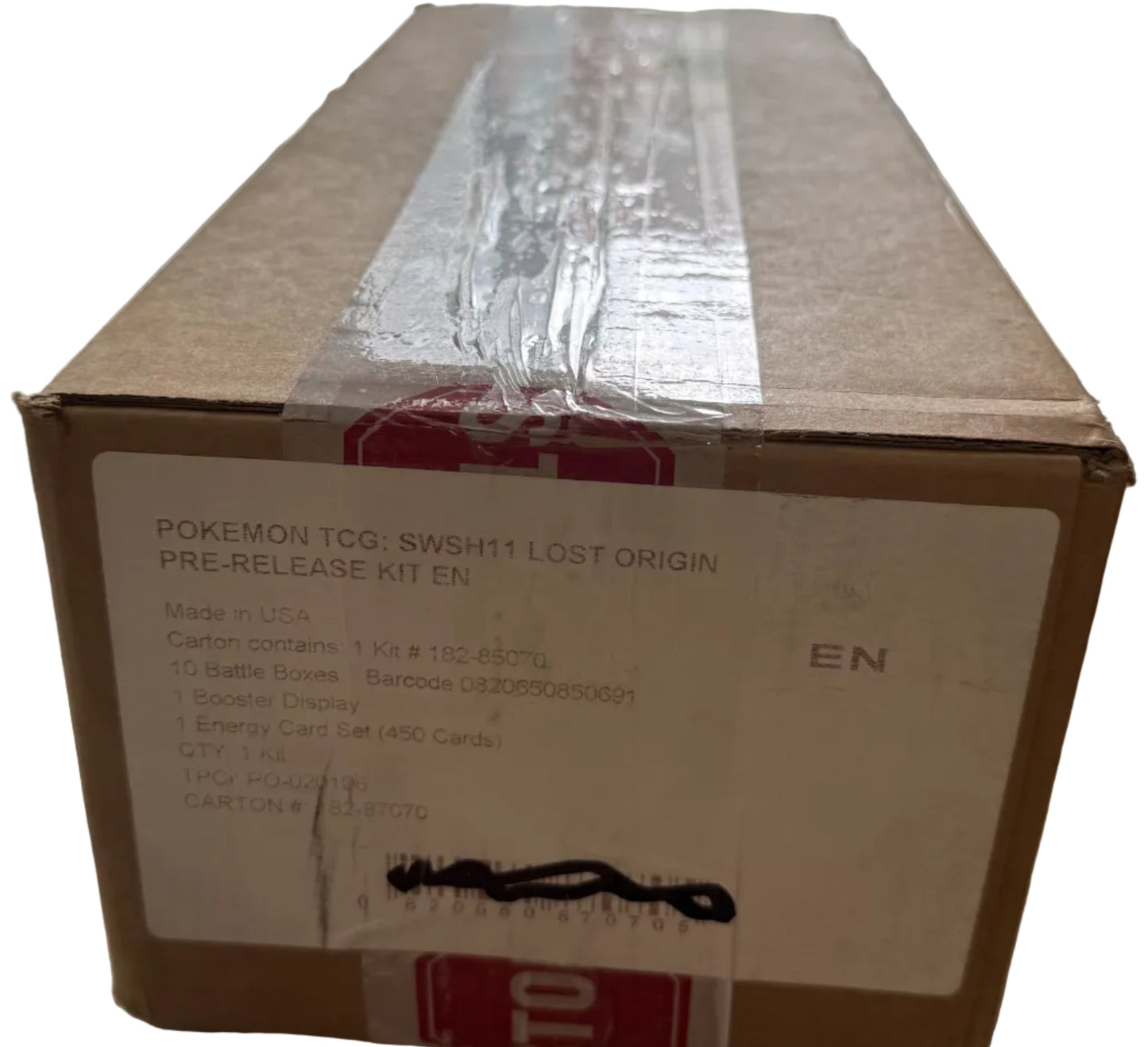 Pokémon TCG - Sword and Shield - Lost Origin - Full Pre-Release Kit Sealed Case