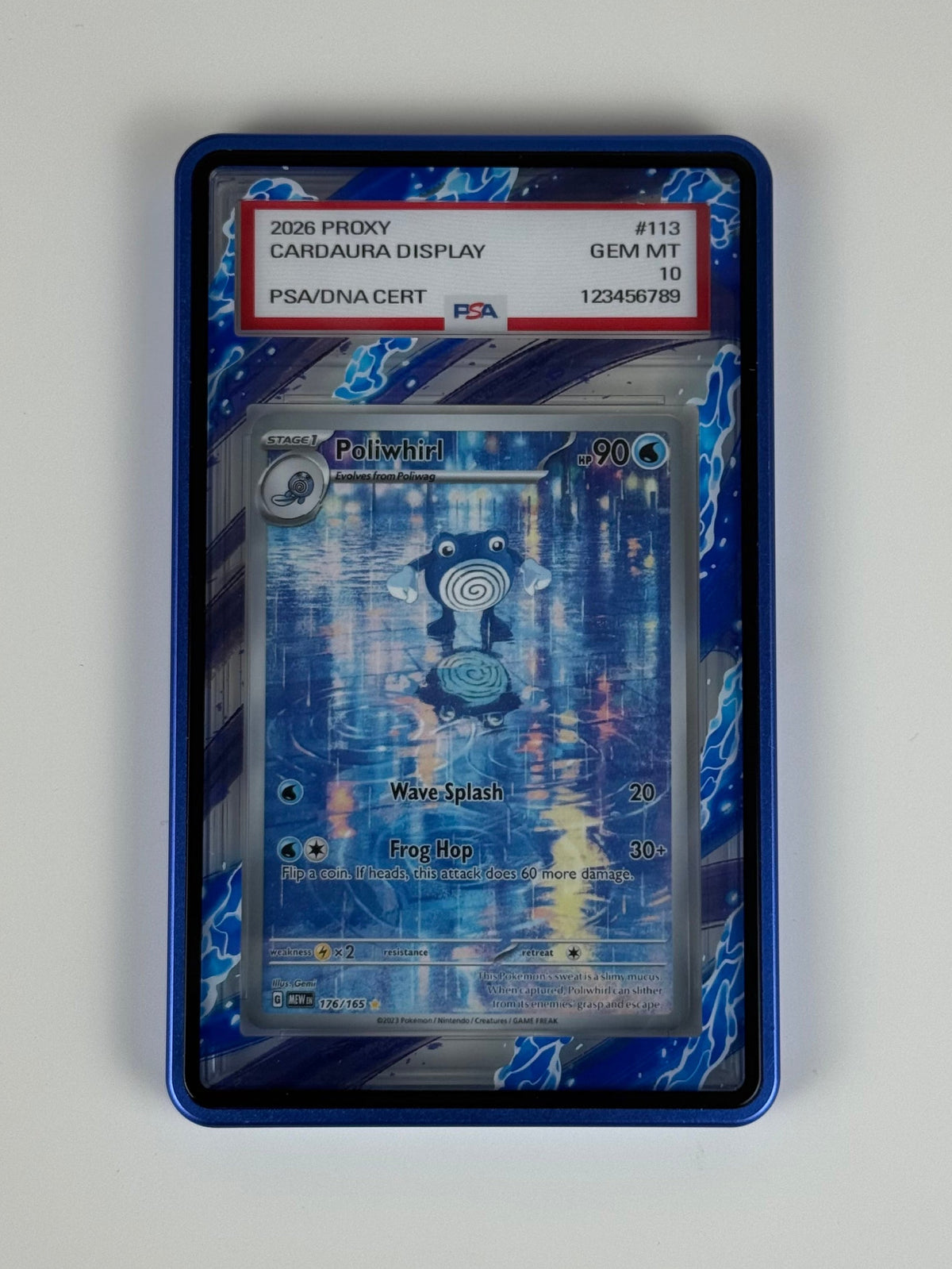 Dark Aqua Aura Elemental (PSA Graded) Display