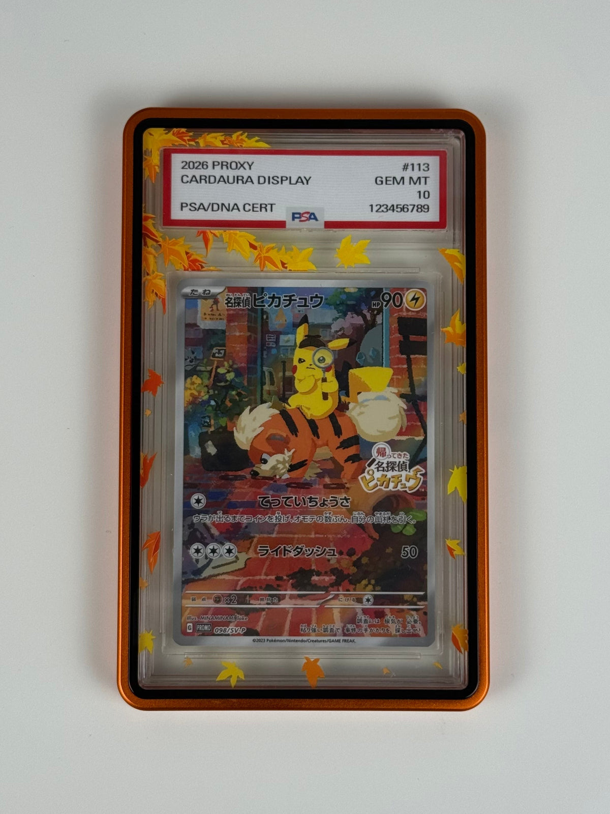 Fall Leaves Elemental (PSA Graded) Display