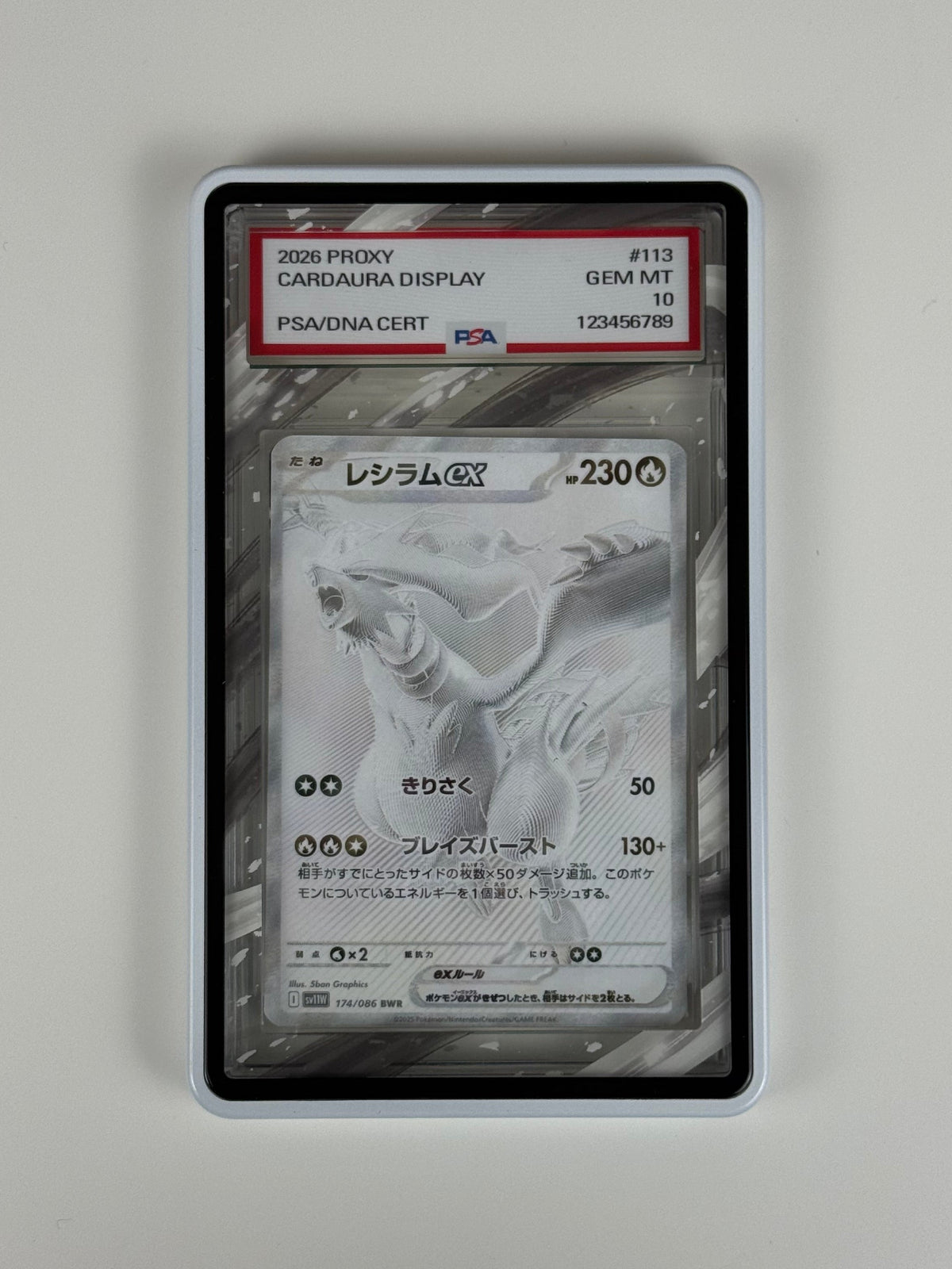 White Smoke Aura Elemental (PSA Graded) Display