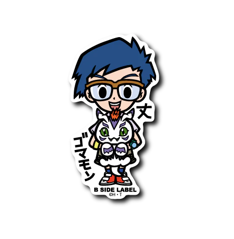 Digimon - Joe & Gomamon Small Sticker (B-SIDE LABEL)