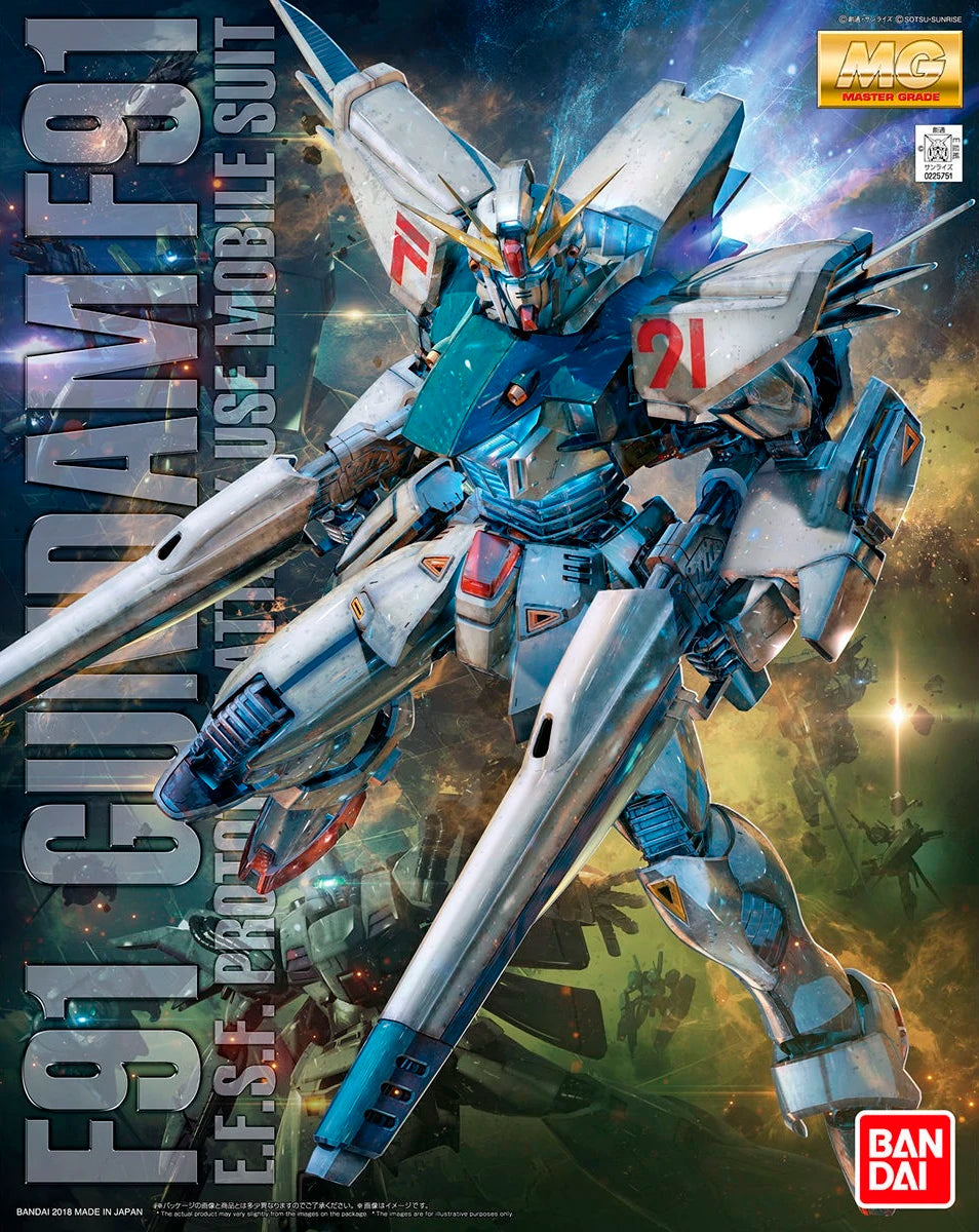 Bandai Spirits MG 1/100 Gundam F91 (Ver 2.0) 'Gundam F91'