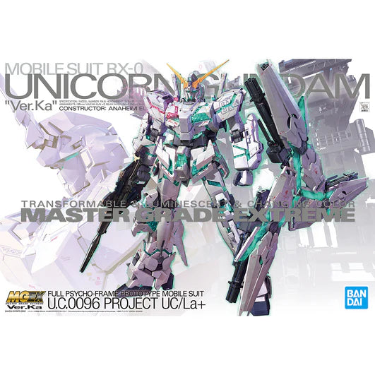 Bandai MGEX Unicorn Gundam Ver. Ka 1/100