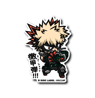 My Hero Academia - Bakugo Katsuki ver.1 Small Sticker (B-SIDE LABEL)