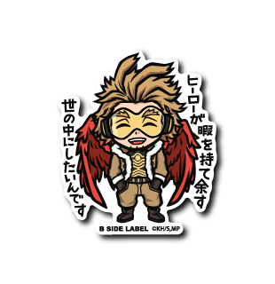 My Hero Academia - Hawks Small Sticker (B-SIDE LABEL)