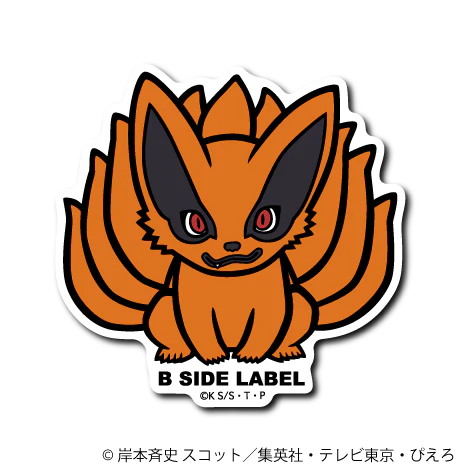 Naruto - Kurama Small Sticker (B-SIDE LABEL)