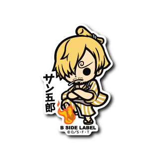 One Piece - Wano Sanji Small Sticker (B-SIDE LABEL)