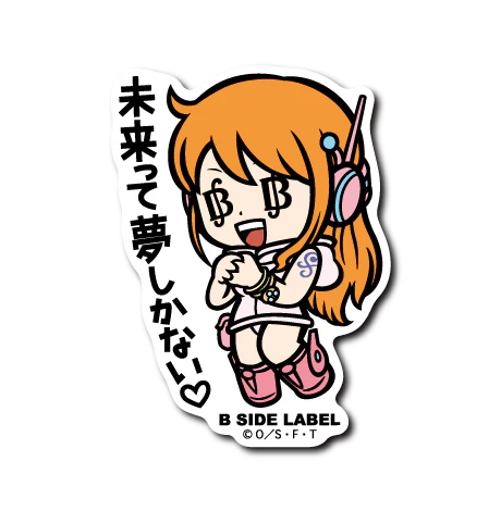 One Piece -  Egghead Nami Small Sticker (B-SIDE LABEL)