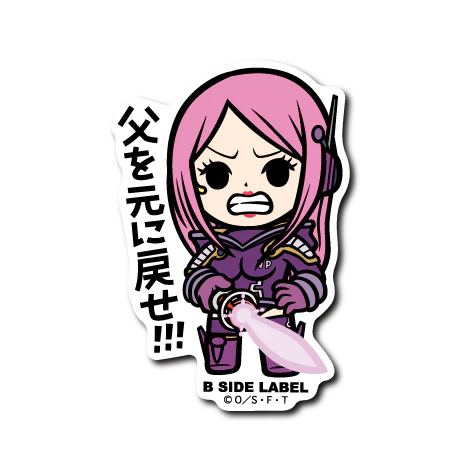 One Piece - Egghead Bonney Small Sticker (B-SIDE LABEL)
