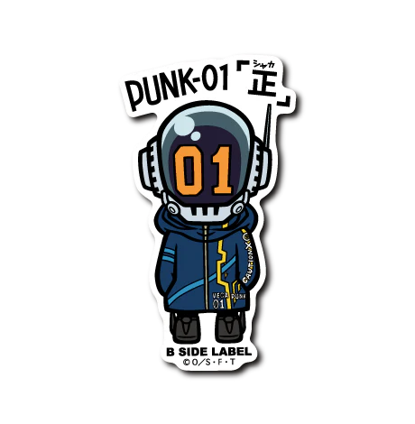 One Piece - Shaka PUNK-01 Small Sticker (B-SIDE LABEL)